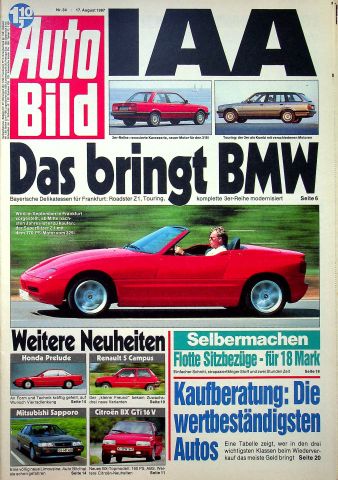 Deckblatt Auto Bild (34/1987)